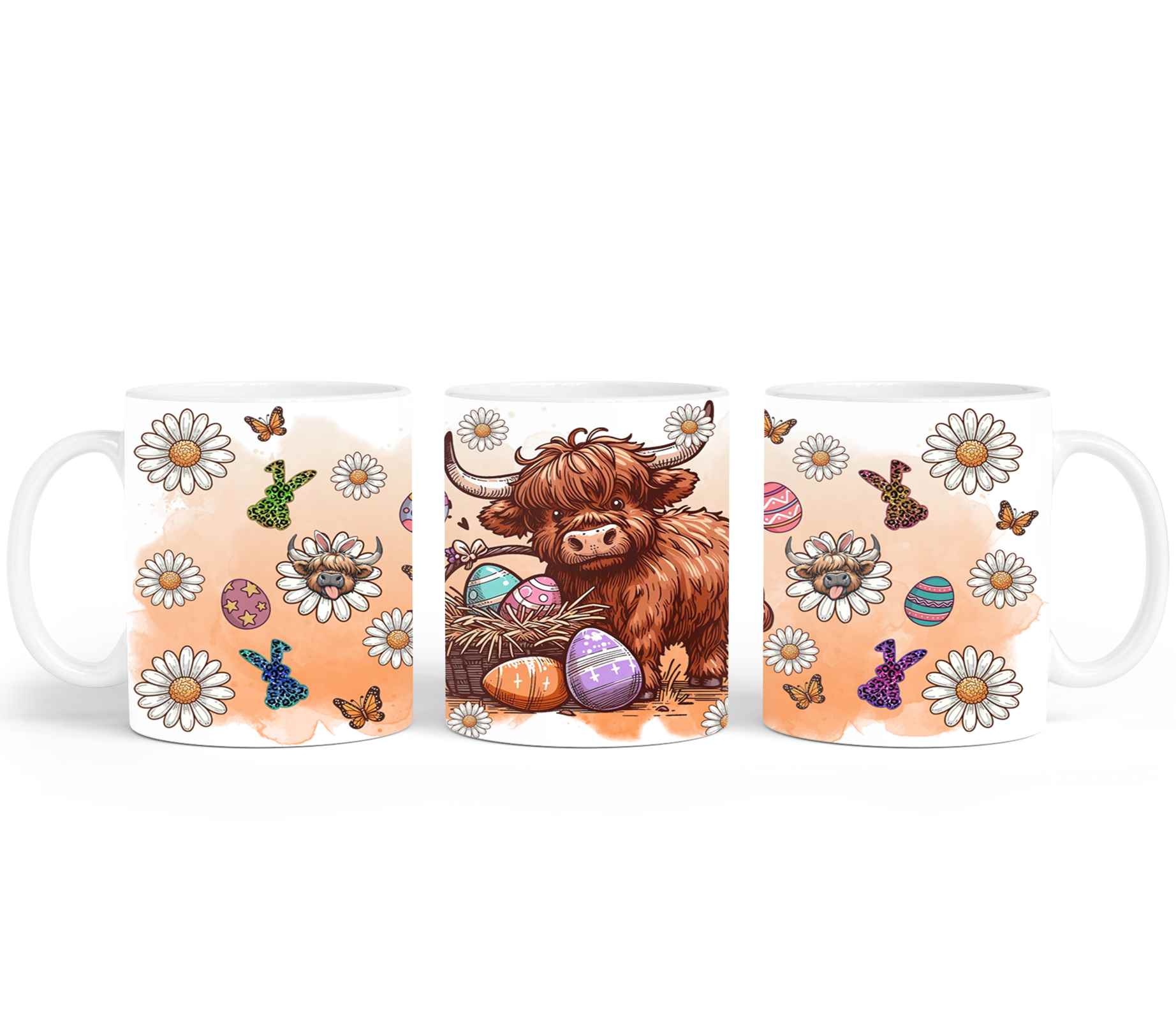 Highland Cow Easter-10372